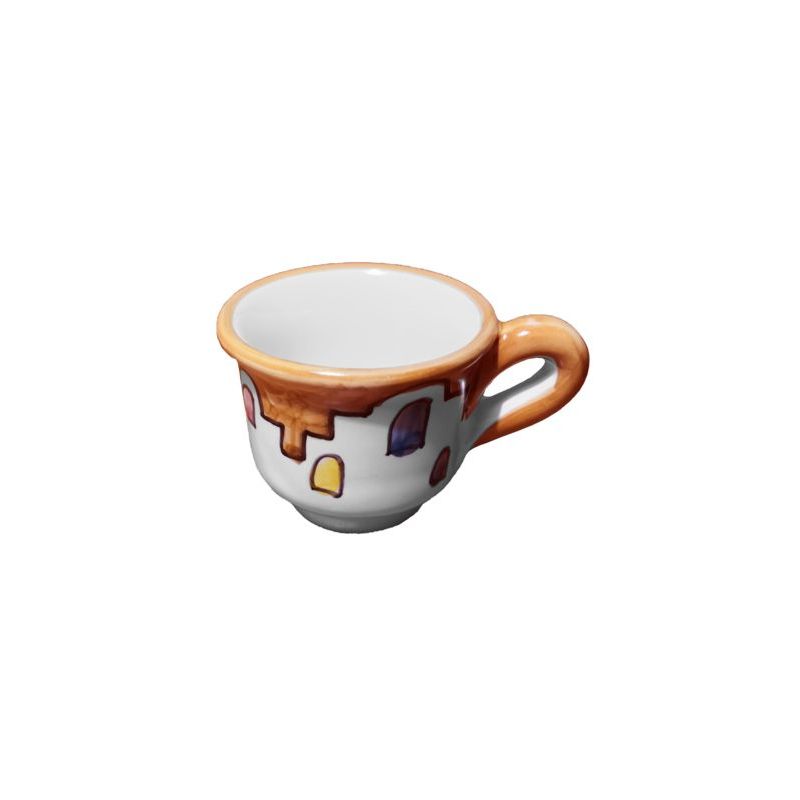 Coffee cup with saucer. Little Houses Line....