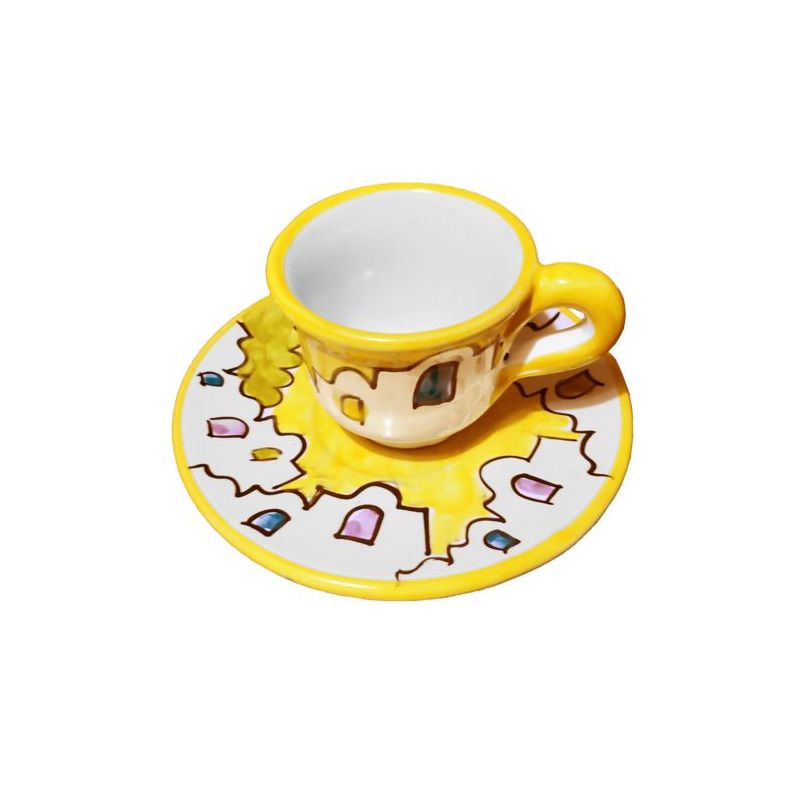 Tazzina da caffè con piattino, Linea Casette....