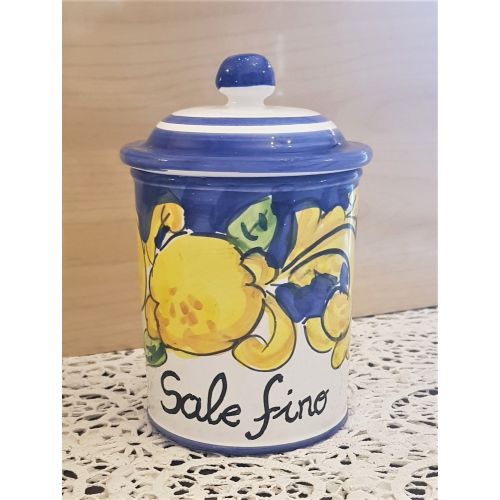 Barattolo personalizzabile. Linea limoni. Ceramica di...