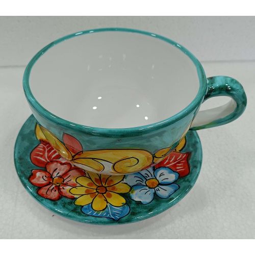 Tasse. Ideal für Milch, Cappuccino oder Tee. Häuschen... 2