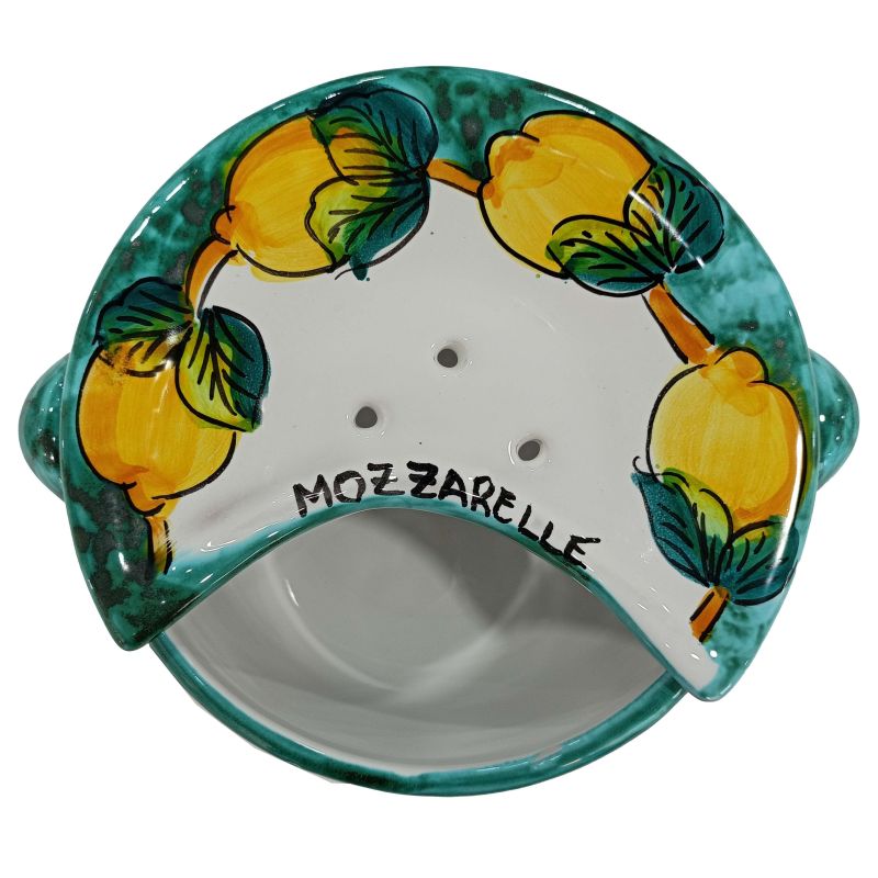 Porte-mozzarella citronné - Céramique Vietri...