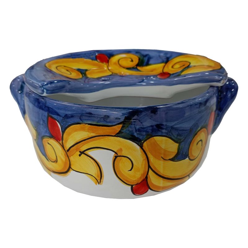 Mozzarella Cheese Pot Baroque - handpainted...