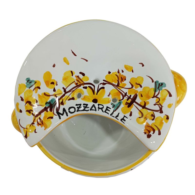 Mozzarella Cheese Pot flowers line -...