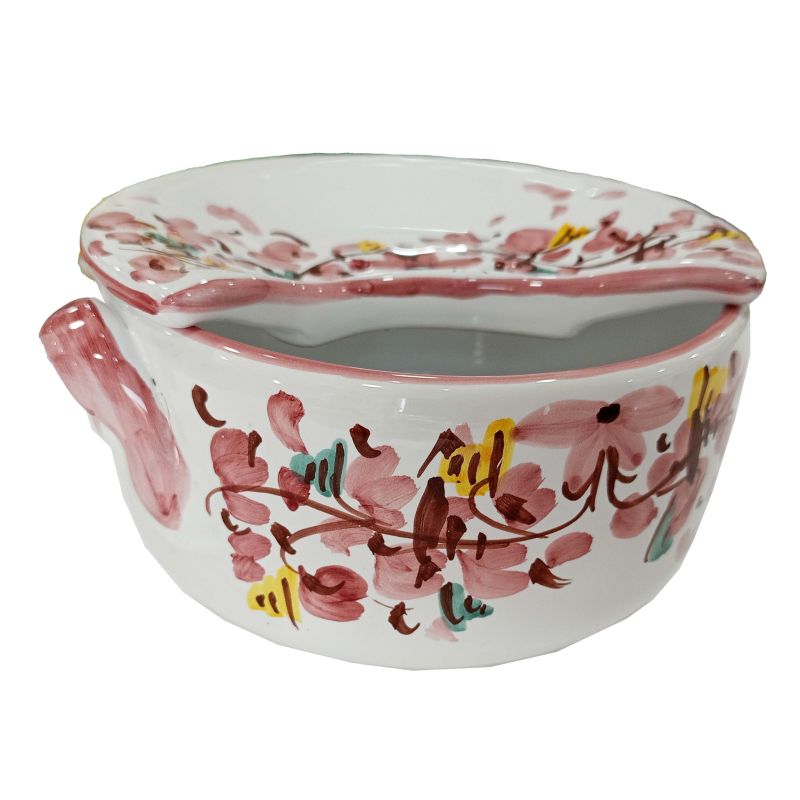 Mozzarella Cheese Pot flowers line -...