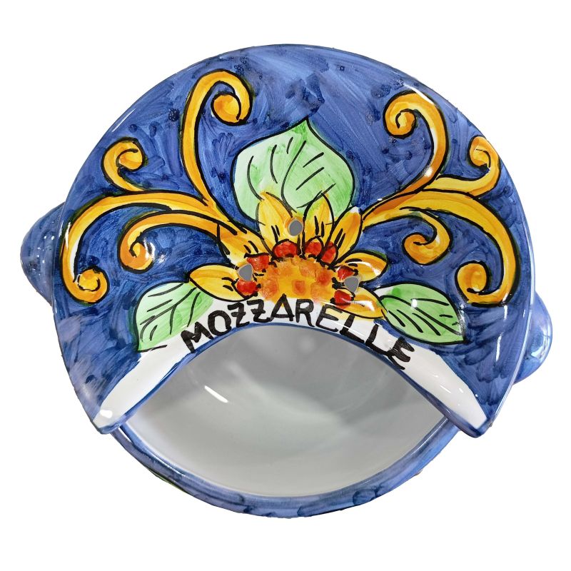 Mozzarella Cheese Pot flowers line -...