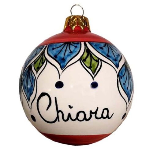 Bola de Navidad decorada. Personalizable. Adorno...