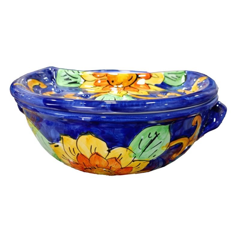 Mozzarella Cheese Pot flowers line -...