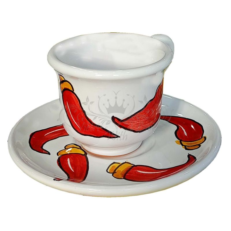 Kaffeetasse mit Untertasse. Fortuna-Linie....