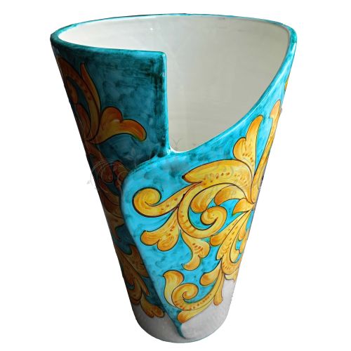 Paragüero. Colección Barroco. Cerámica de Vietri Pintada...