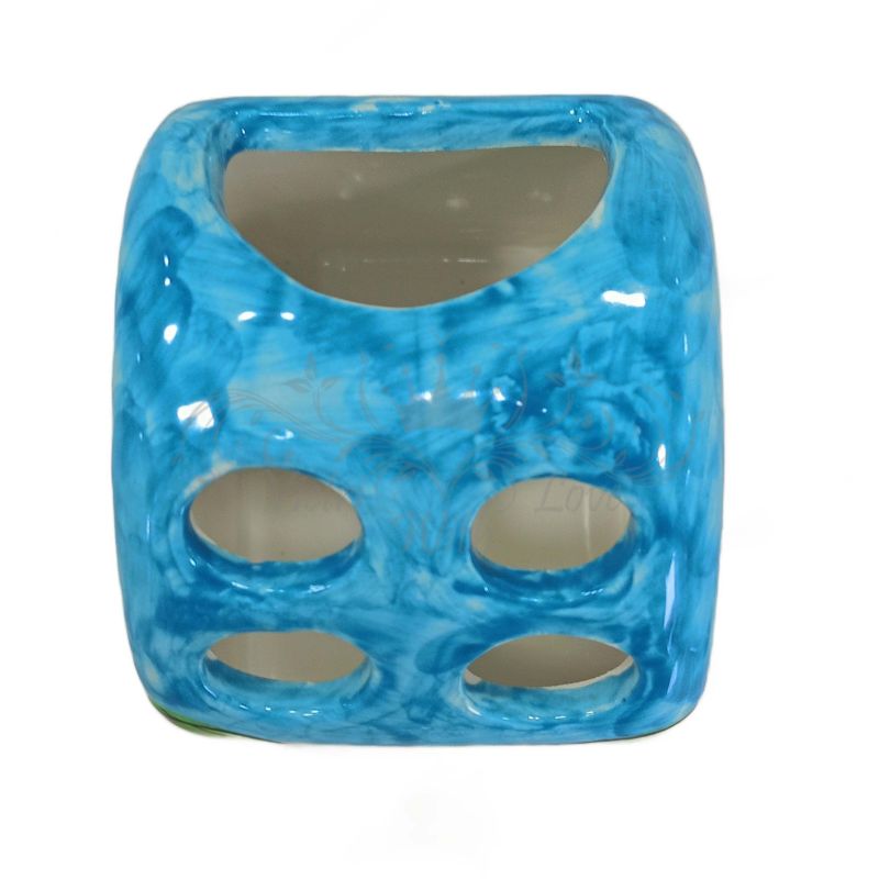 Toothbrush Holder. Lemon Line. Vietri Ceramic....