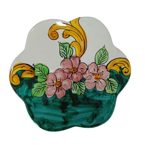 Pot rest. Baroque and Flowers line