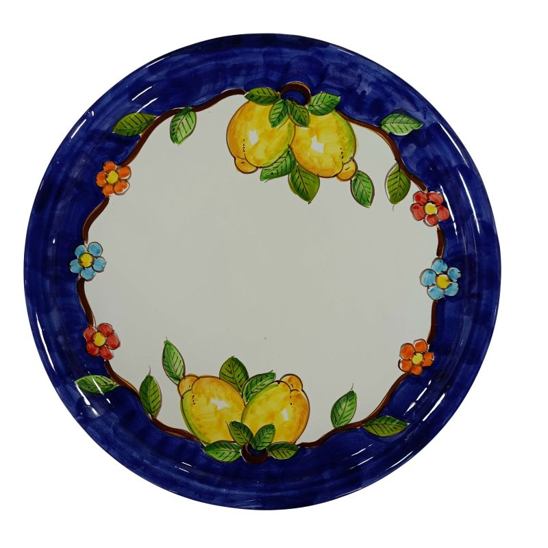 Restaurant Line – Pizza Plate. Lemons and...