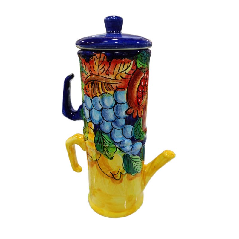 Coffee cup holder moka pot. Fruit line. Vietri...