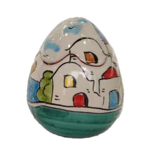 Decoración de huevos de Pascua casa. Cerámica Vietri.