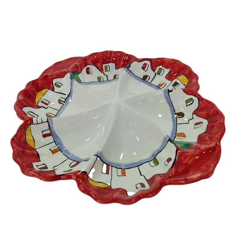 Appetizer Platter. Cold Dinner. 6 Compartments....