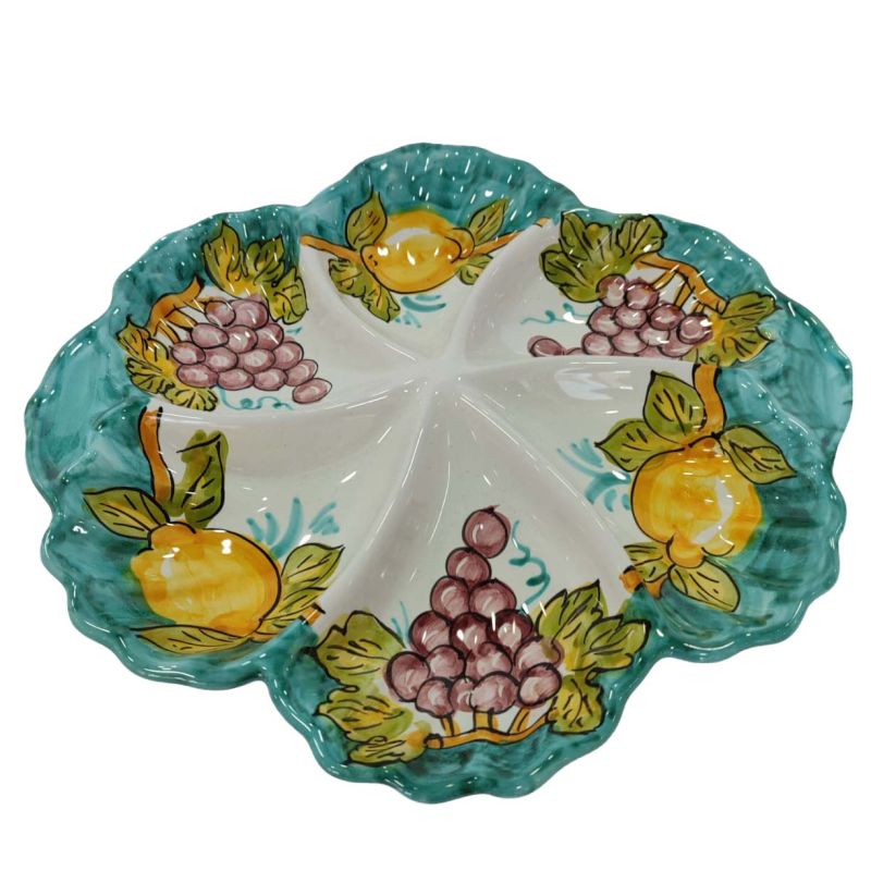 Appetizer Platter. Cold Dinner. 6 Compartments....