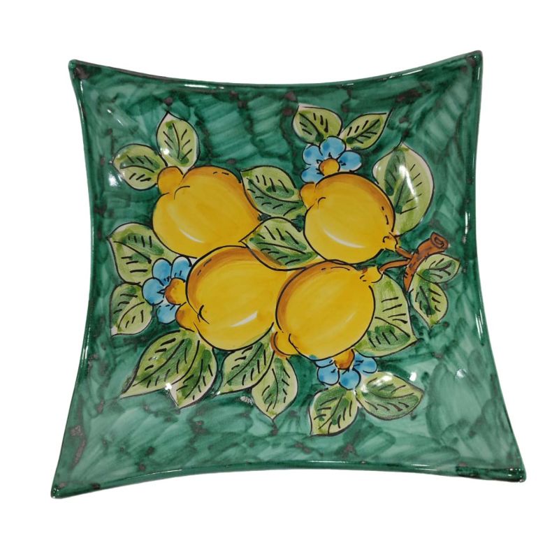 Pocket emptier Lemon Line. handpainted Vietri...