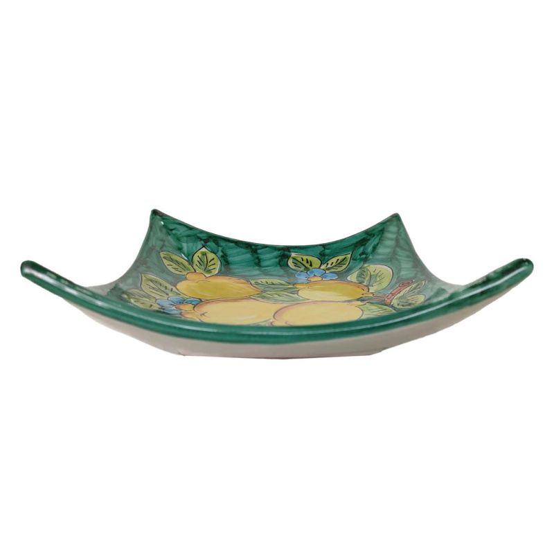 Pocket emptier Lemon Line. handpainted Vietri...