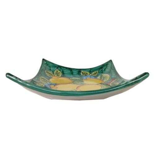 Pocket emptier Lemon Line. handpainted Vietri ceramic