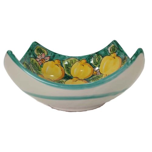 Pocket emptier Lemon Line. handpainted Vietri ceramic