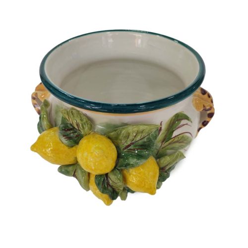 Flower Line Pflanzenhalter Cachepot. Handbemalte... 2