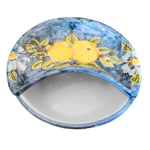 Sponzapane Porta Mozzarella limones línea borde azul -... 2