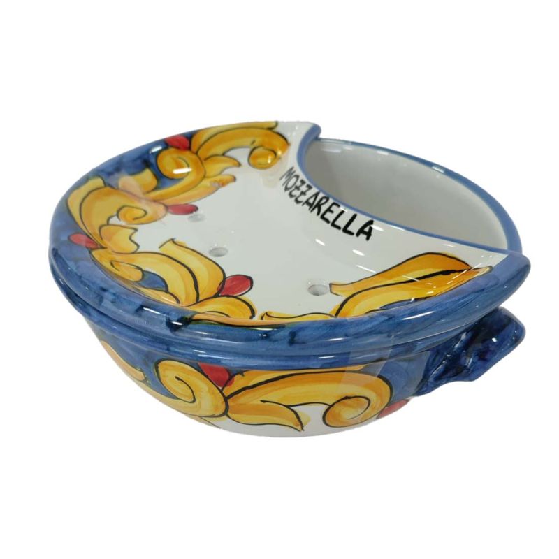 Mozzarella Cheese Pot Baroque - handpainted...