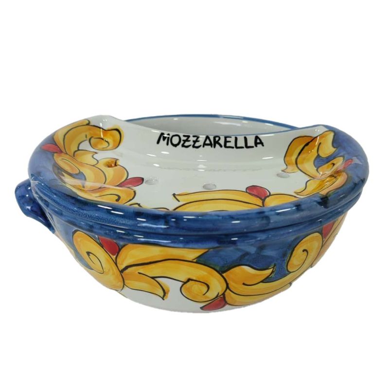 Mozzarella Cheese Pot Baroque - handpainted...