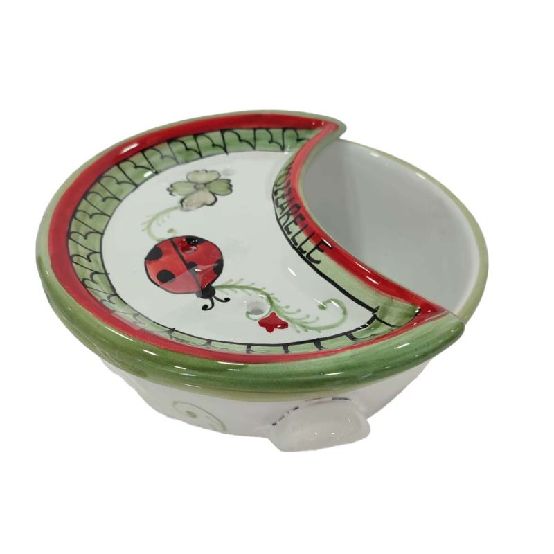 Mozzarella Cheese Pot decoro ladybug -...