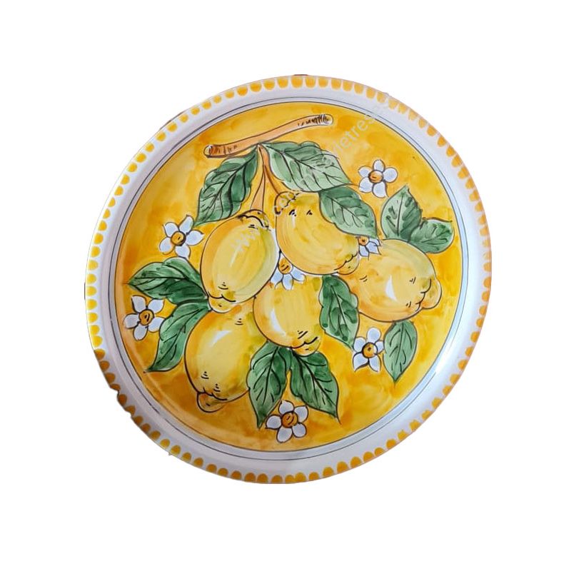 Restaurant Line – Pizza Plate. Lemon Line....