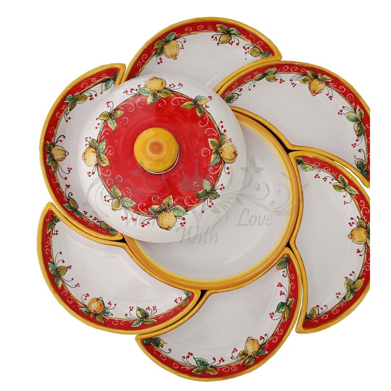 Appetizer Platter. Cold Dinner. 8 Pieces. Daisy...