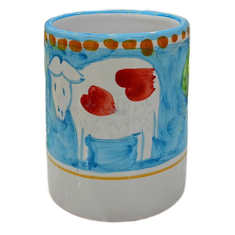 Verre. Ligne Animaux. Céramique de Vietri....