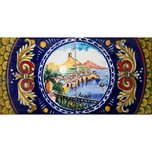 Mattonelle - piastrelle quadrate in ceramica vietrese...