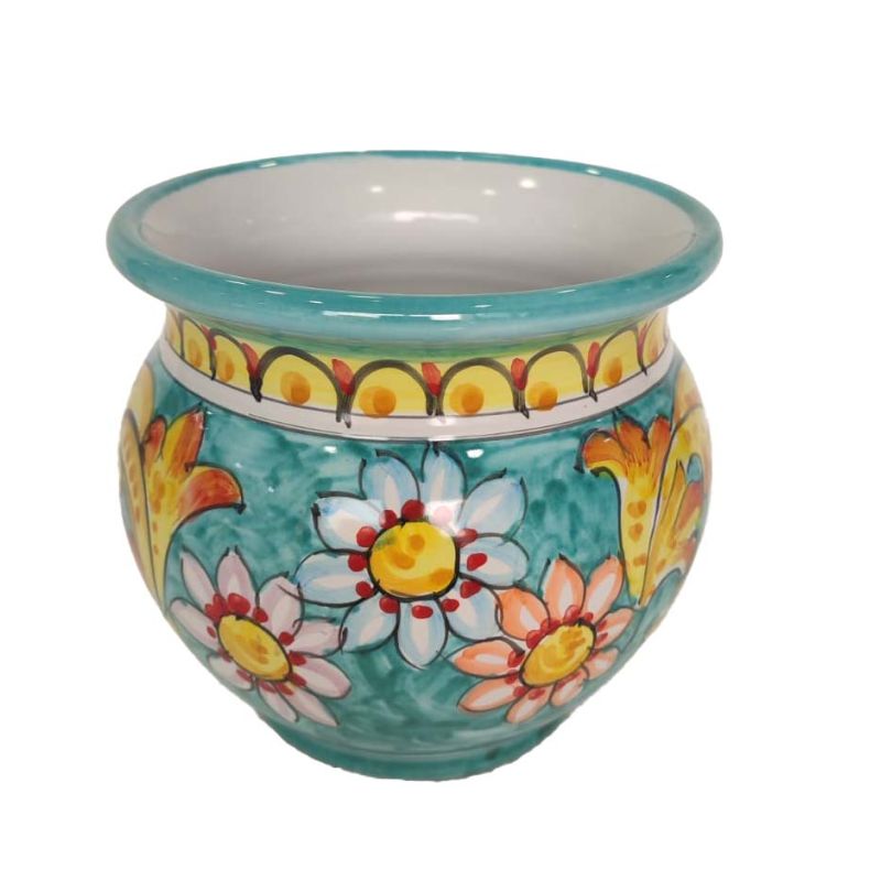 Cachepot Portapianta linea barocco e fiori....