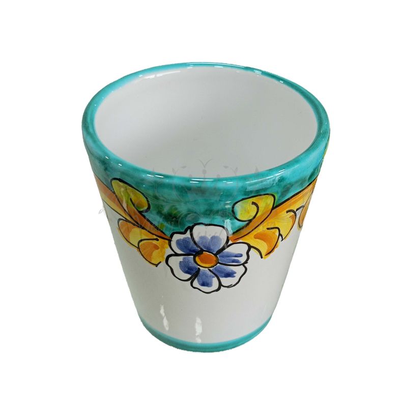 Zahnbürstenhalter. Glas. Barock-Linie....