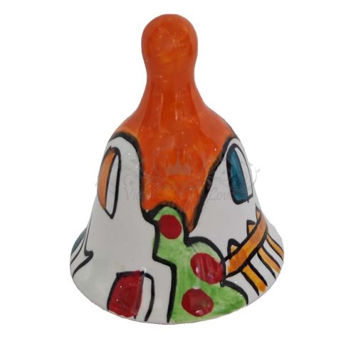 Glücksglocke, Positano als Hochzeitsgeschenk. Geschenkidee Vietri Keramik handbemalt