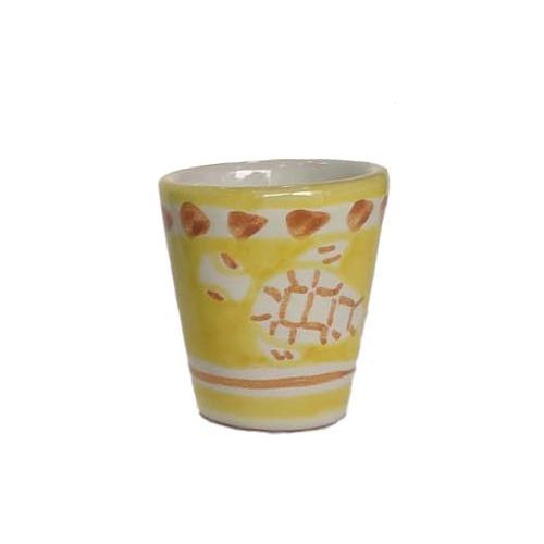 Glass. Shot glass. Limoncello. Animal Line. Vietri...