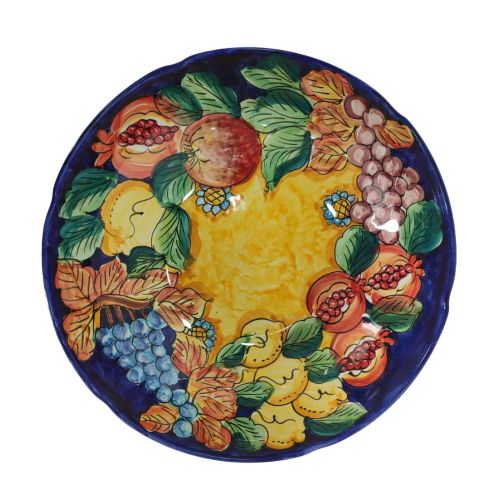Ovarola. Antipastiera pasquale. Linea frutta. Ceramica di...