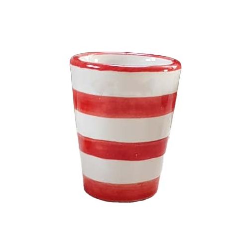Bicchiere. bicchierino. Limoncello. Linea Righe. Ceramica... 2