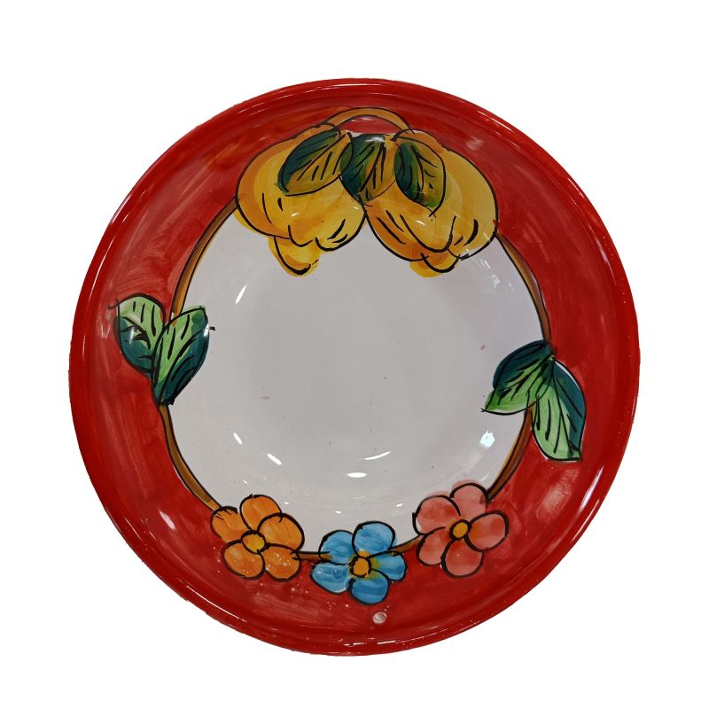 Smooth bowl, soup plate, shallow bowl - Lemons...