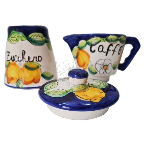 Kaffeemaschine. Zucker und Kaffee. Handbemalte... 2