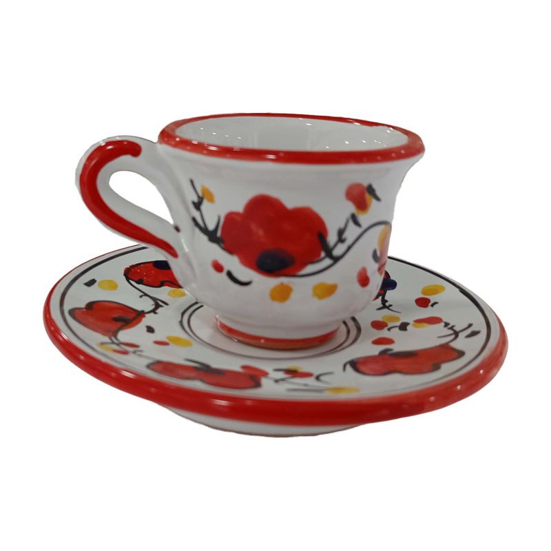 Tazzina con piattino. Linea Big Mama. Ceramica...