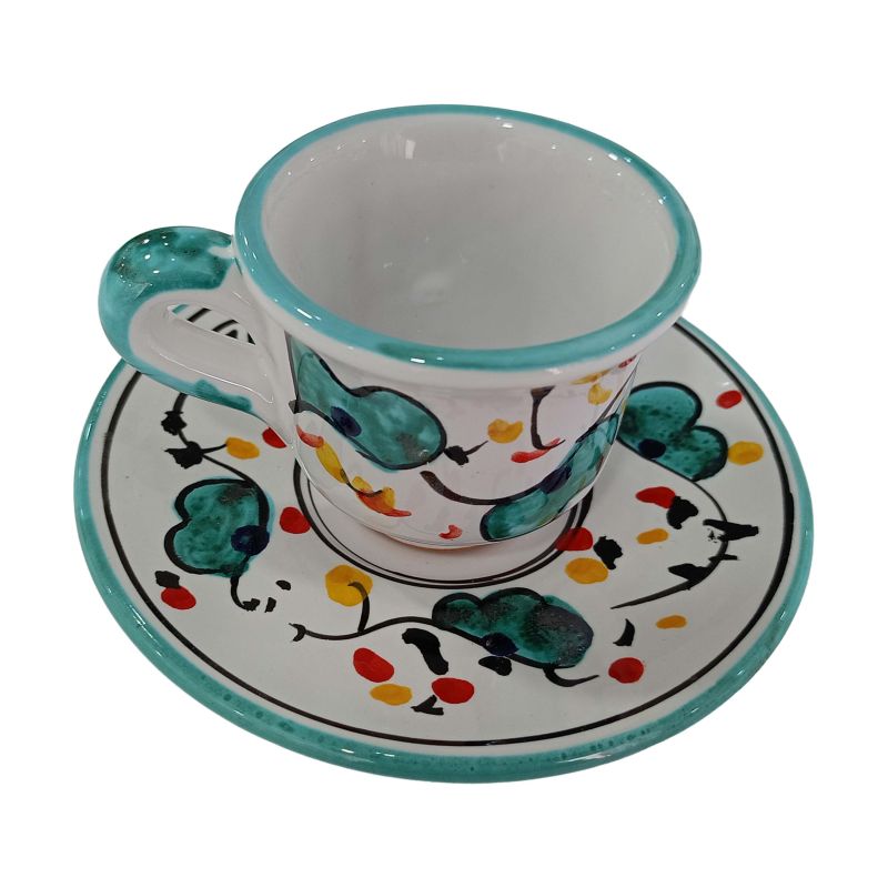 Taza con platito. Línea Big Mama. Cerámica de...