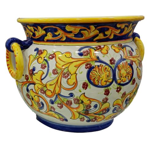 Cachepot Portapianta Modello Positano. Ceramica di Vietri...