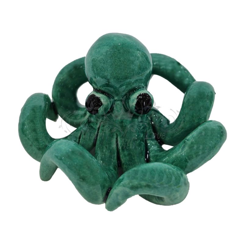Ceramic Octopus. Favor. Gift Idea Hand-painted...