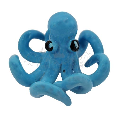 Keramik-Oktopus. Partygeschenk. Geschenkidee: Handbemalte Vietri-Keramik.