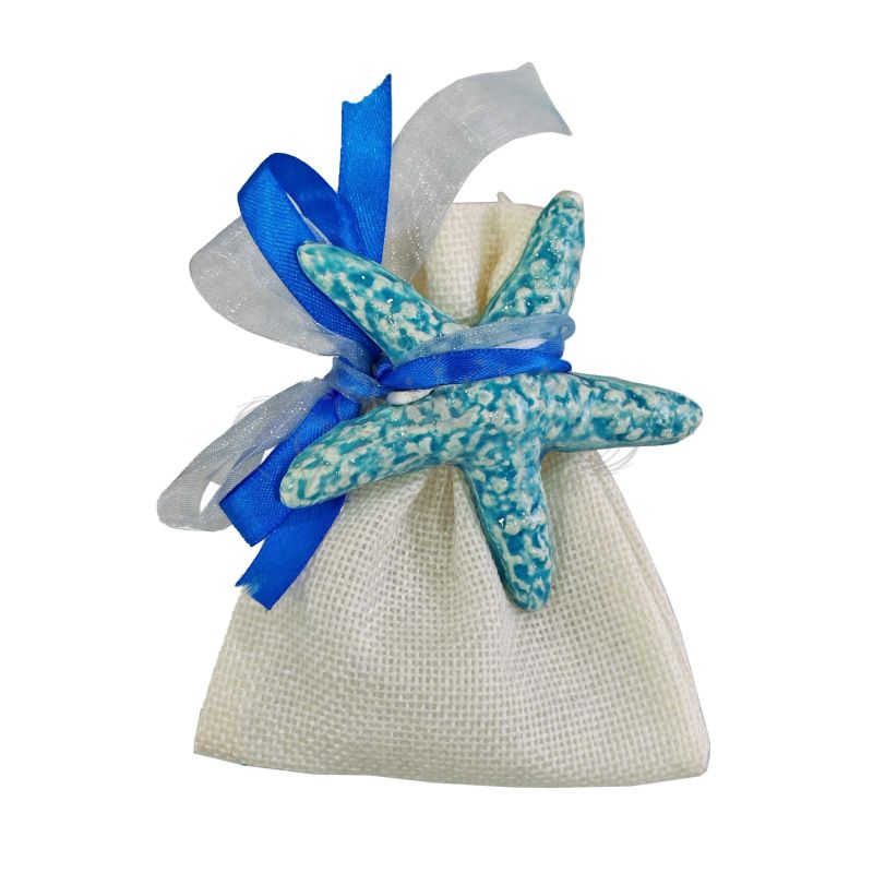 Ceramic Starfish. Favor. Gift Idea Hand-painted...