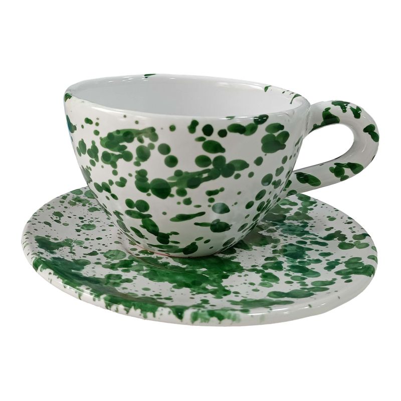 Tazzina da caffè con piattino. Linea Moderna....