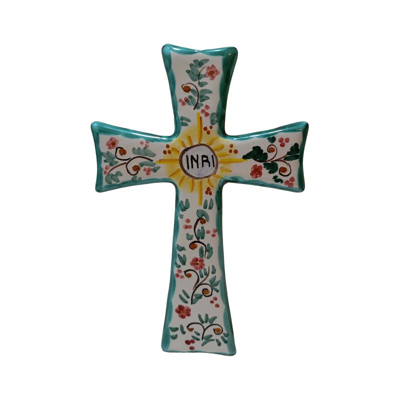 Holy Cross souvenir Flowers Line. handpainted...