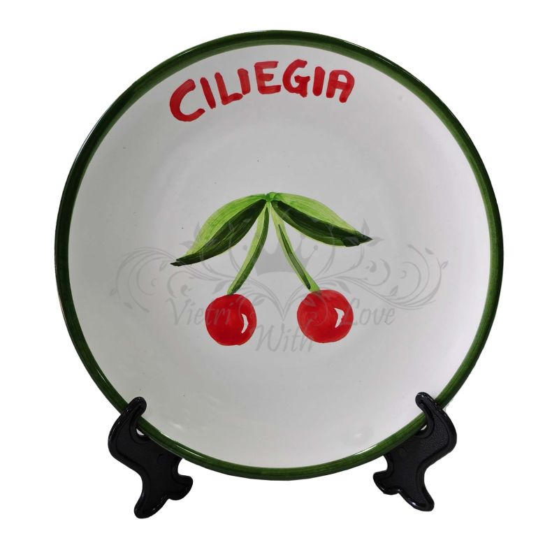 Plate. Fruit Line. Vietri Ceramics....